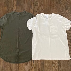 2 Mens H&M Shirts